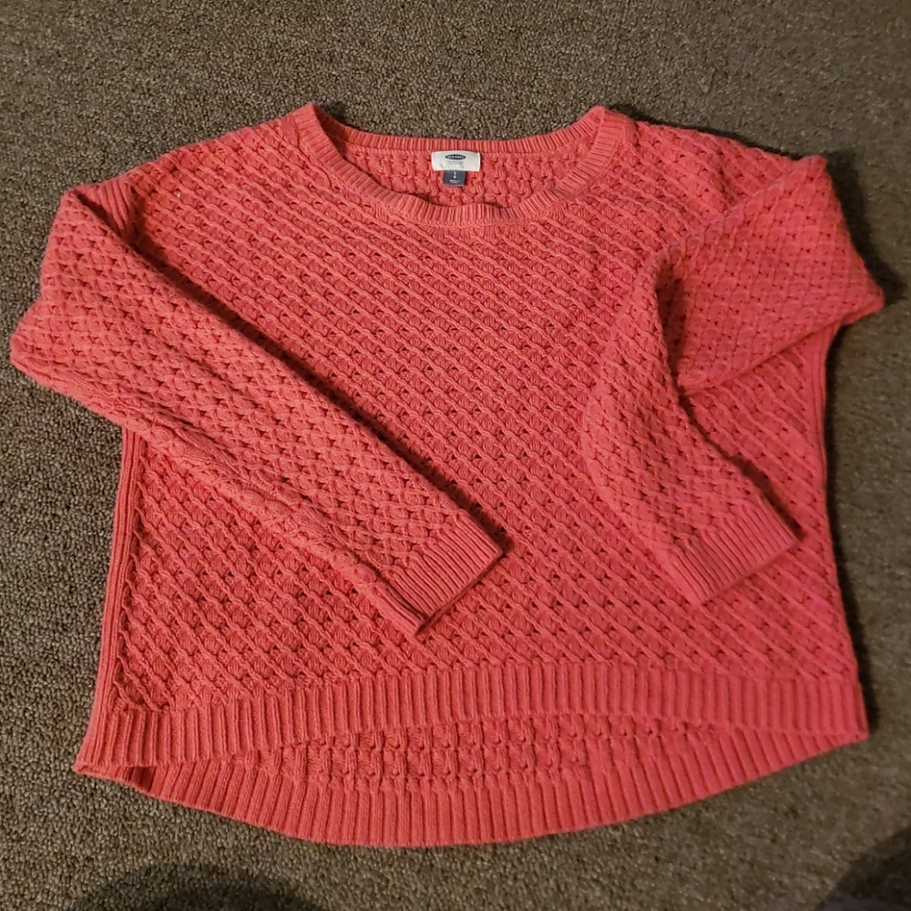 Coral Pink Sweater